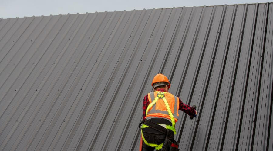 Professional metal roof installation in Killduff, IA